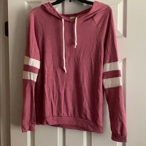 New Heart & Hips mauve hoodie size large